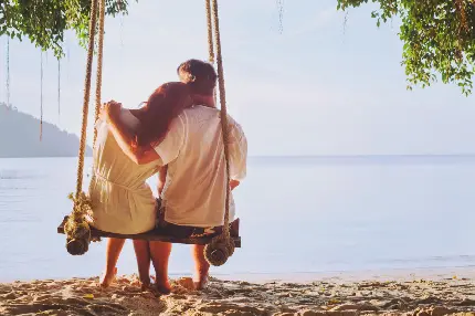 Beautiful Romantic Couple Profile Picture