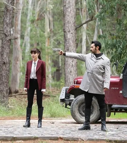 Photos of Ugur Gunes and Hilal Altinbilk in Bir Zamanlar Cukurova