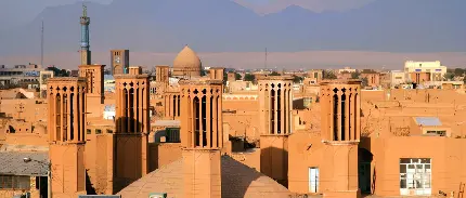 Images of Yazd, a City with Attractive Deserts