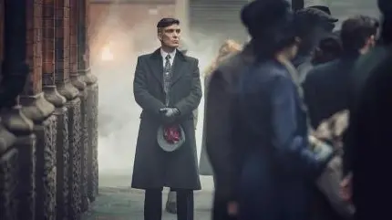 Tommy Shelby in a Thoughtful Moment in Season 5