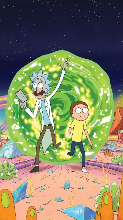 Download Rick and Morty Character Wallpaper in HD