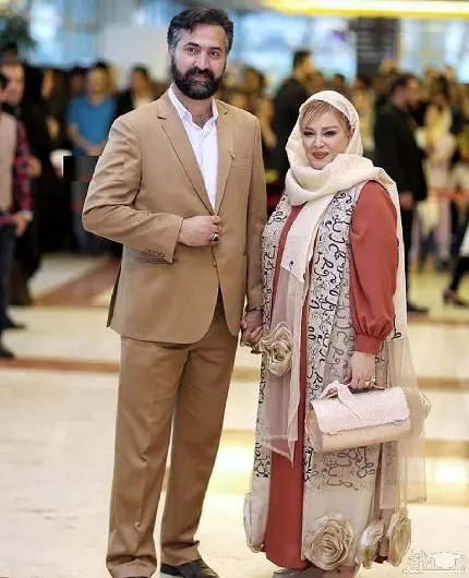 Download Bahareh Rahnama and Second Husband Image in High Quality