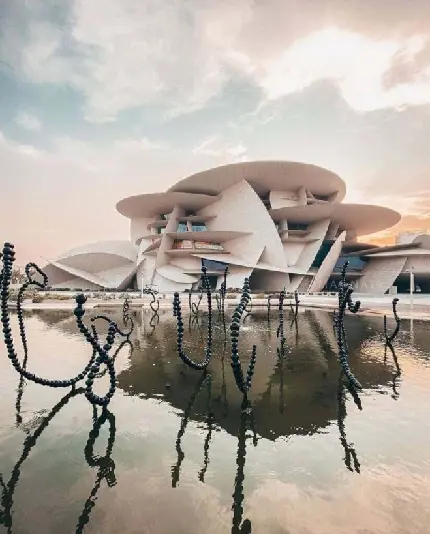 Photos of the Beautiful National Museum of Qatar