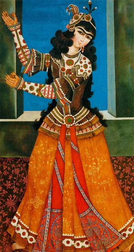 Download Profile Picture of Painted Iranian Woman