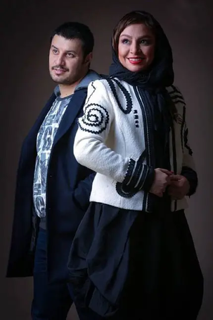 Javad Ezati and His Wife Mehlaqa Bagheri