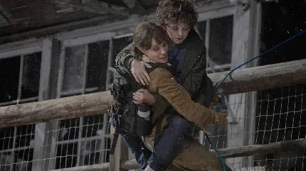 Angelina Jolie And Finn Little In Those Who Wish Me Dead