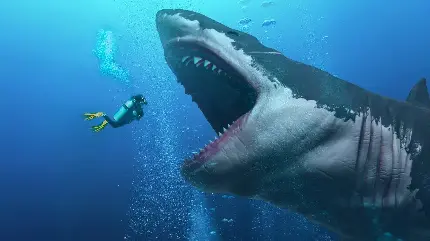Megalodon Shark High-Quality Photo