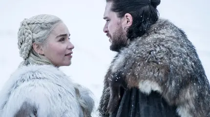 Image of Jon and Daenerys Together