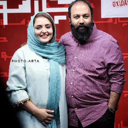 Download Narges Mohammadi and Ali Ooji Image in High Quality