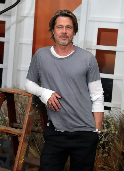 Download Brad Pitt Wallpaper - Shining Star