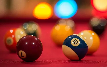 Download Photos of Colorful Billiard Balls