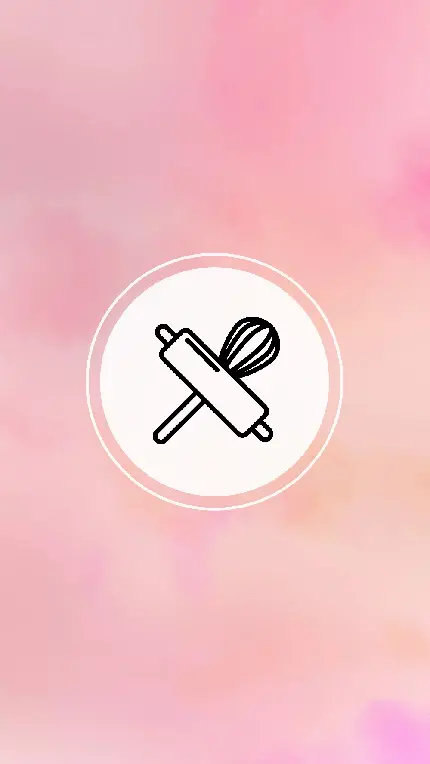 Baking Story Highlight Cover for Instagram