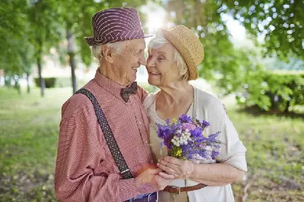 Download Image of Middle-Aged Couple in Love High Quality