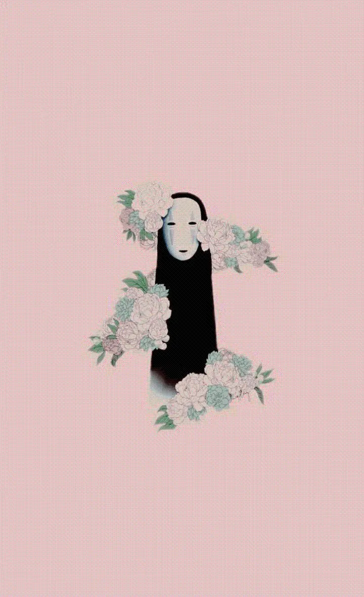 A different drawing from the Ghost Town animation for a profile and background