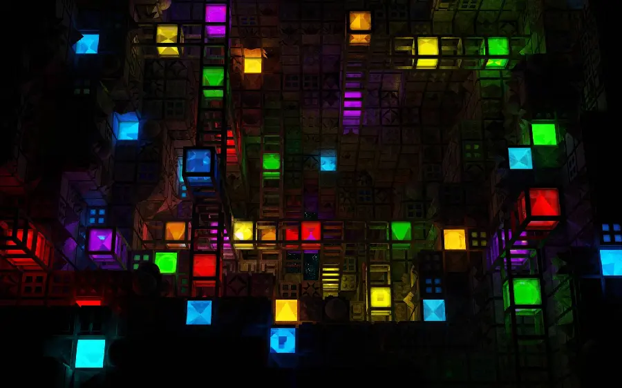 Download attractive wallpapers and profiles from neon photos in many different colors