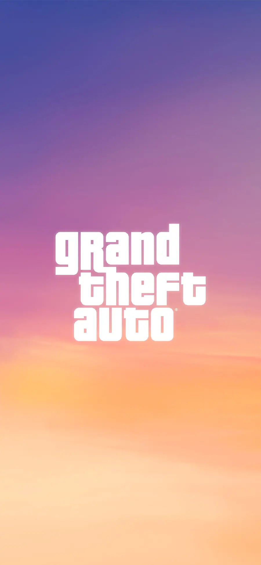 GTA 6 Mobile Wallpaper with Logo for Samsung and iPhone