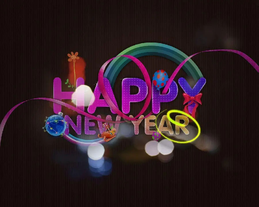 Free Download New Year 2025 Image for Mobile