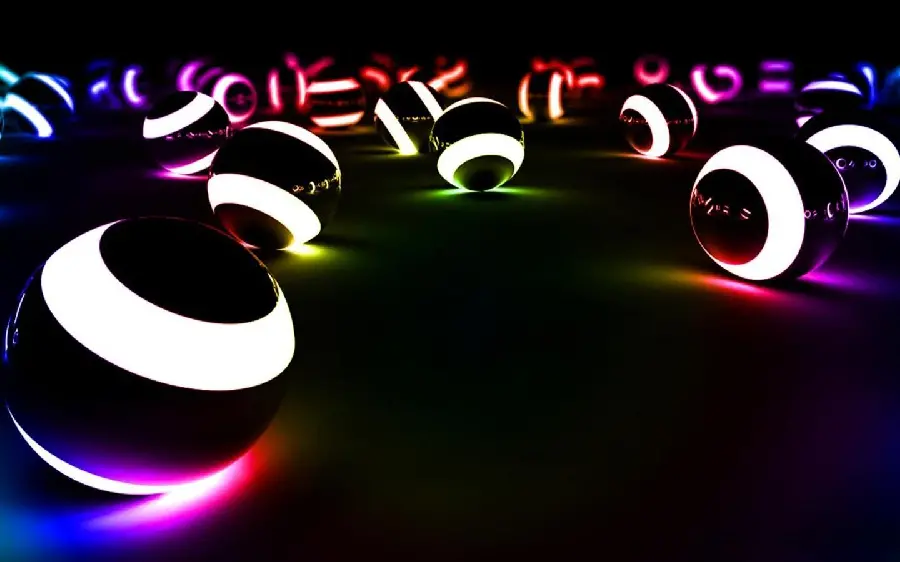 Download colorful neon desktop and computer background image 