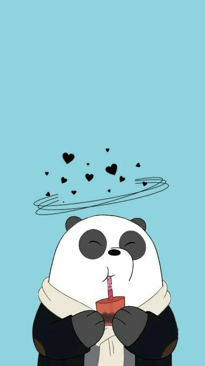 High Quality Photo of Cute Anime Panda Bear for Profile