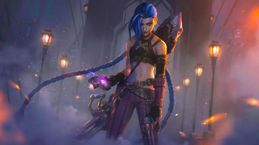 Free Download Jinx Wallpaper in Battle