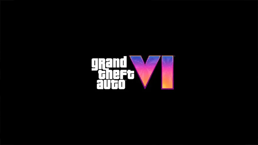 GTA 6 Logo Image in High Quality for Design and Printing
