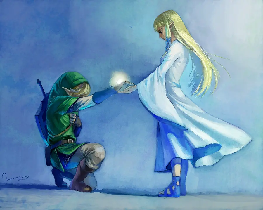 Free Download Zelda Game Background for Tablets