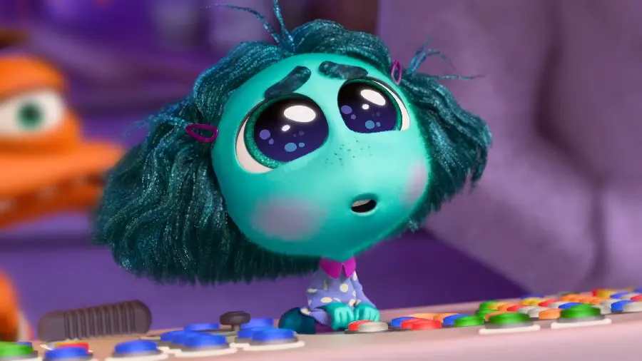 Cute girl profile picture of the funny character Inside Out 2 