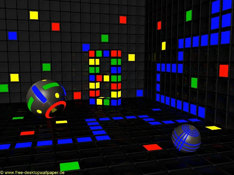 Don't miss the neon desktop with diverse and happy colors