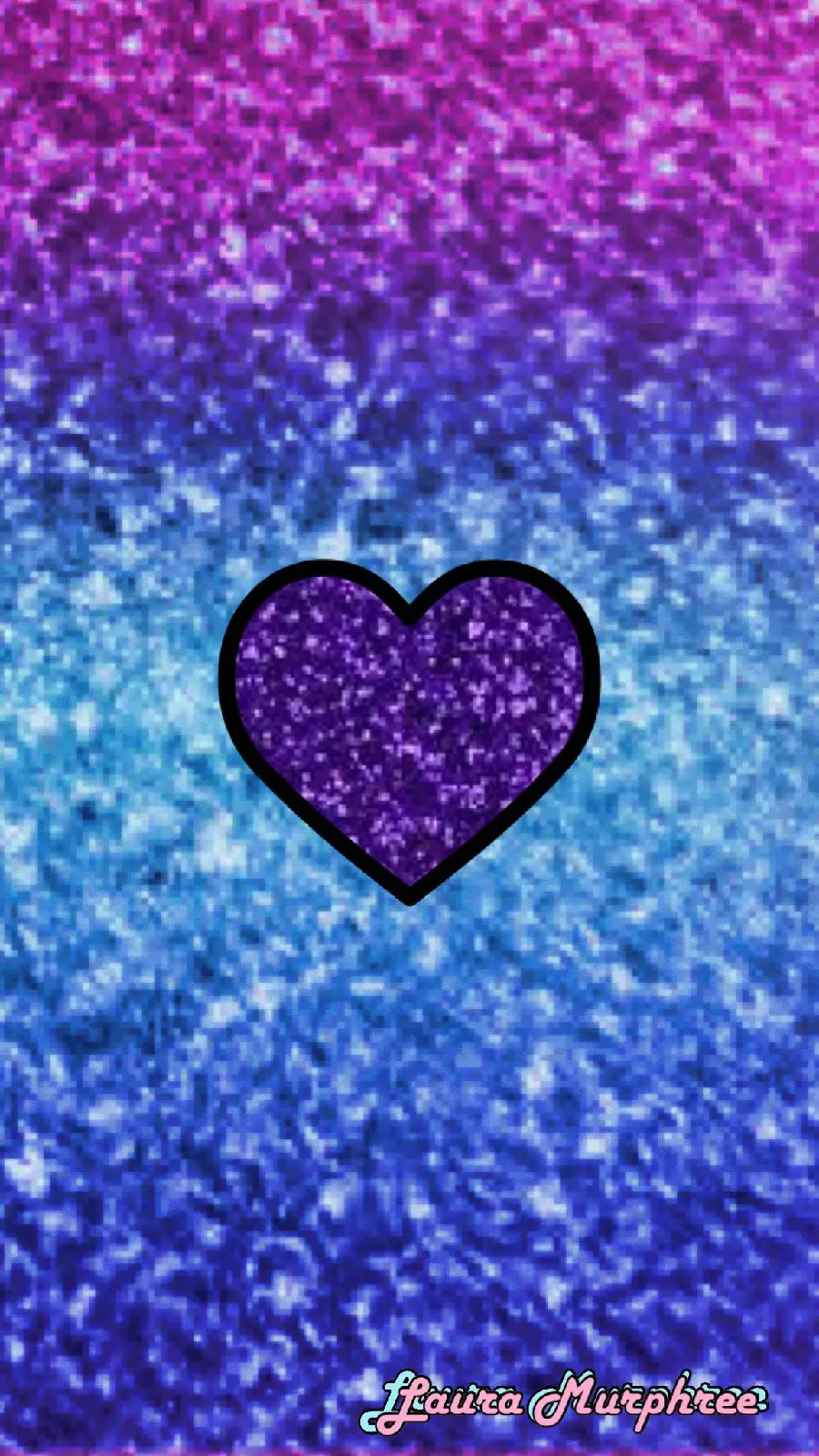 Download Free Blue Heart Wallpaper for Mobile Background