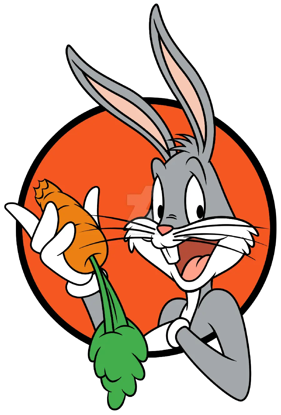 Cartoon Rabbit Background Image PNG for Bugs Bunny Fans