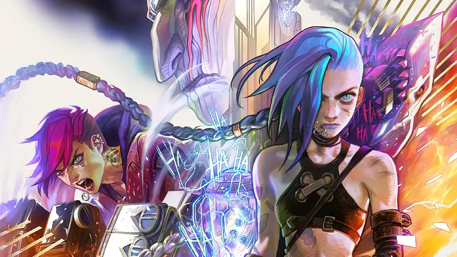 Vi Background with Cool Art Design