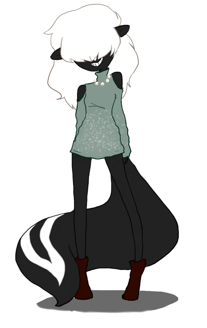 Wallpaper in the format PNG of American Skunk 