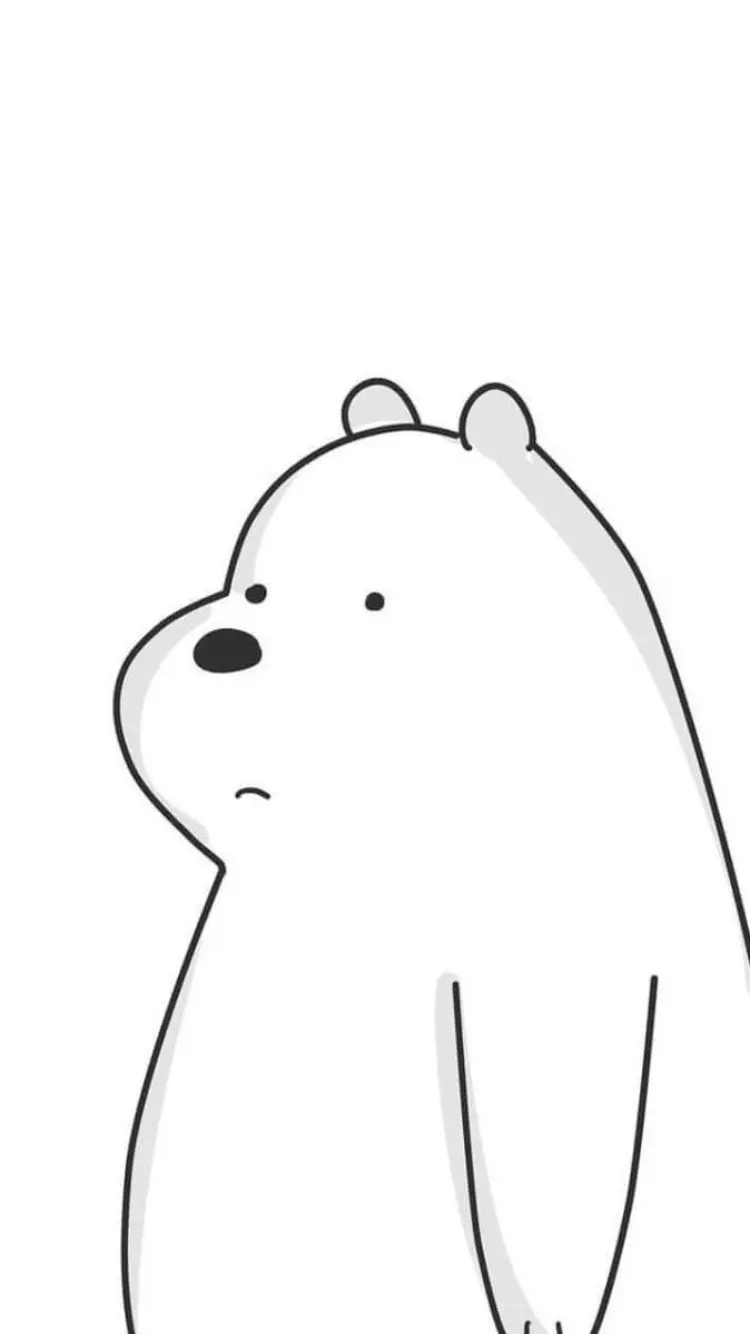 Creative and Funny Polar Bear Googly Background