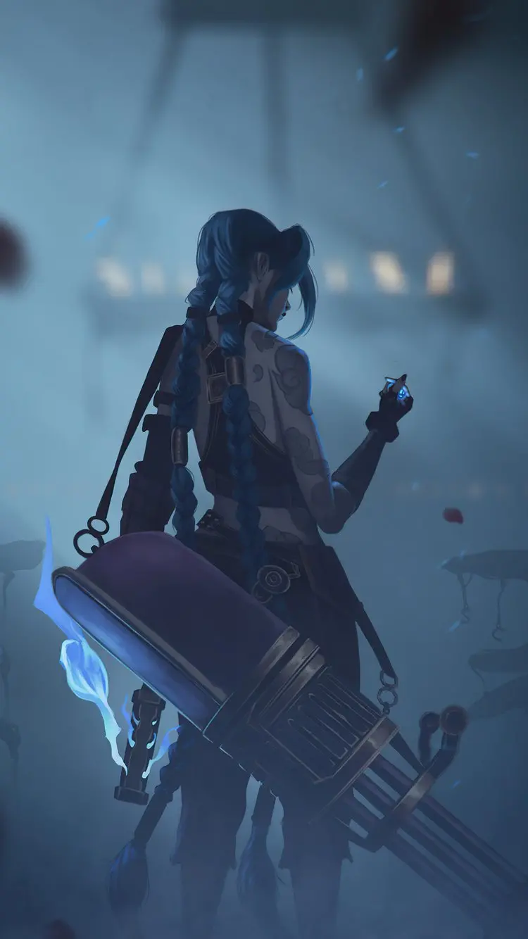 Jinx Wallpaper for iPhone 14