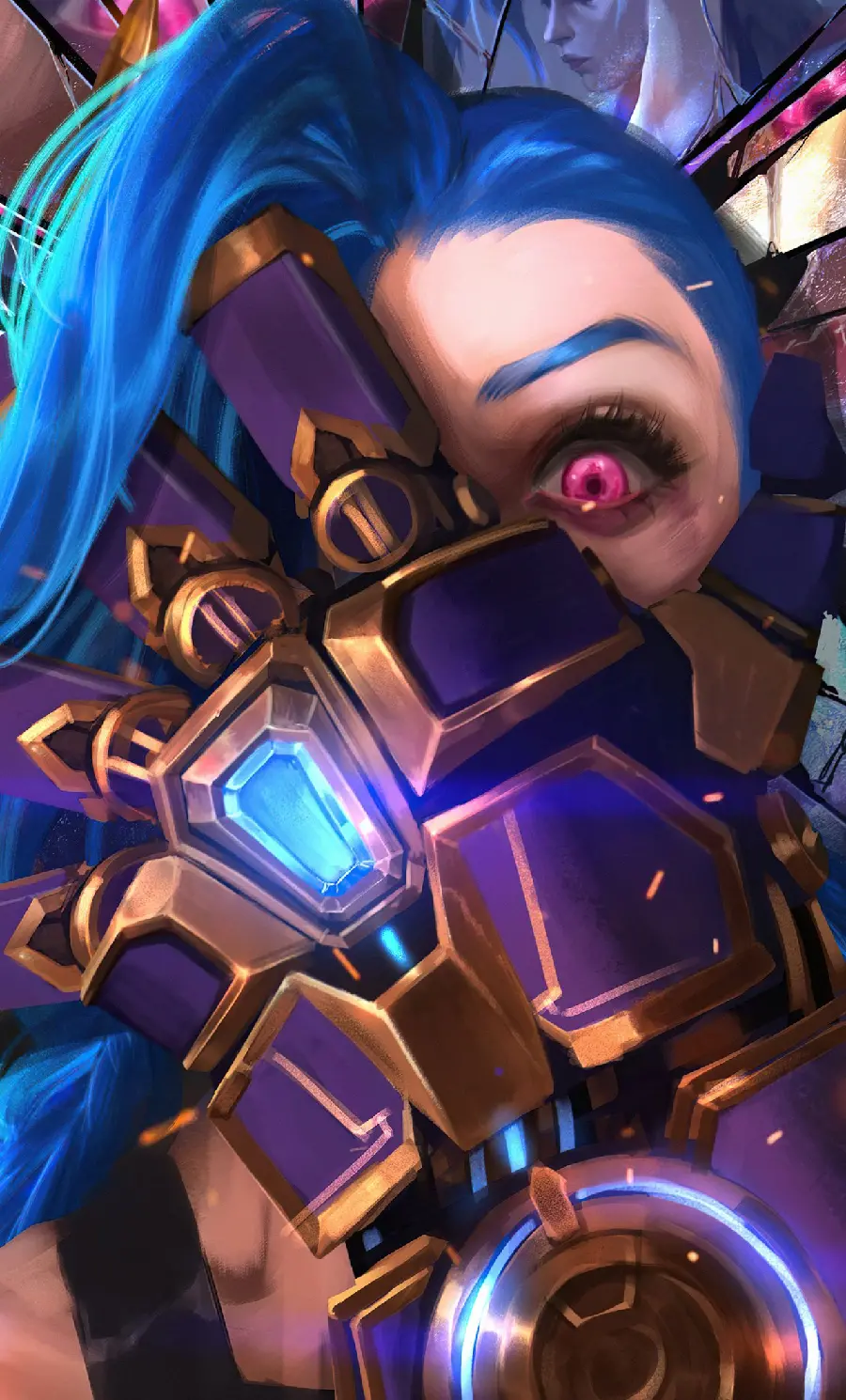 Download Jinx Wallpaper For Samsung 4K