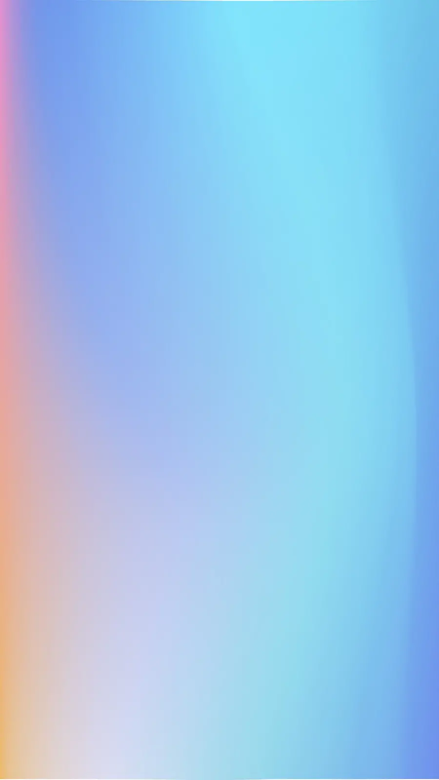 Soft Sky Blue Background Suitable for Phone Wallpaper