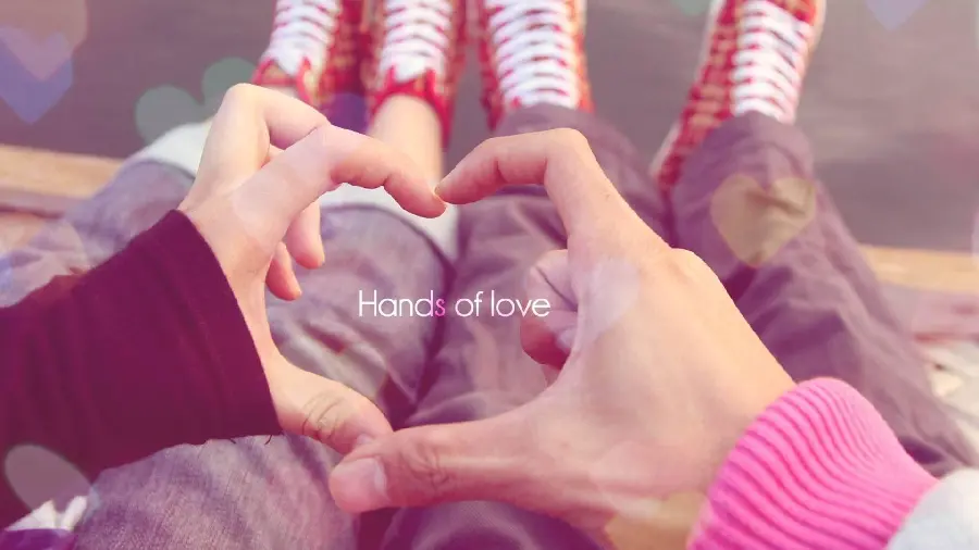 Hands Made for Life Beautiful Heart Beating Love for Wallpaper and Profile