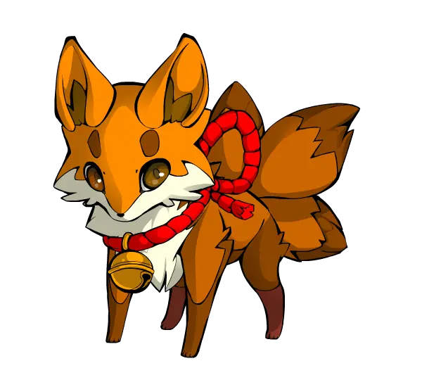 Girl's profile picture of a fox painting for Telegram