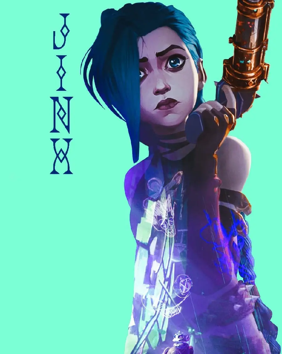 Jinx Wallpaper with Creative Design by Samsung