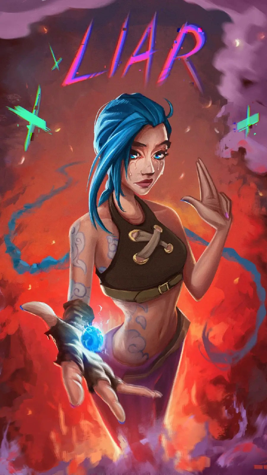 Jinx Art Picture For Xiaomi