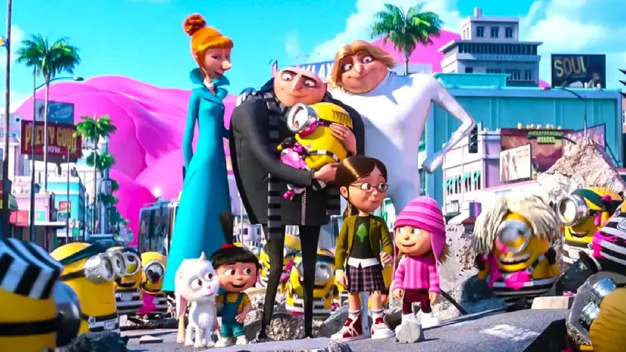 Despicable Me super funny and attractive animation download photo