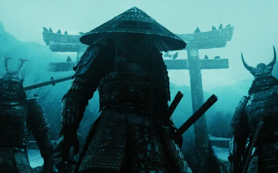 Cool Wallpaper Legendary Samurai Black