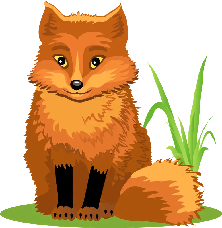 Profile Photo with Fox Painting Design for Children's Pages on Instagram