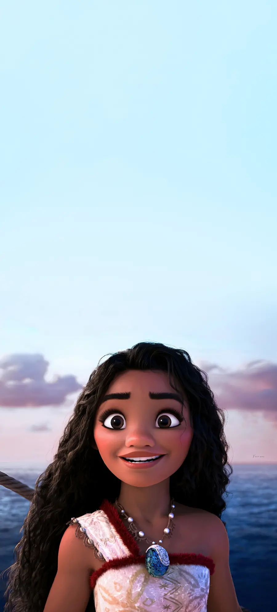 Photo of the main character of the cartoon Disney's Moana 2