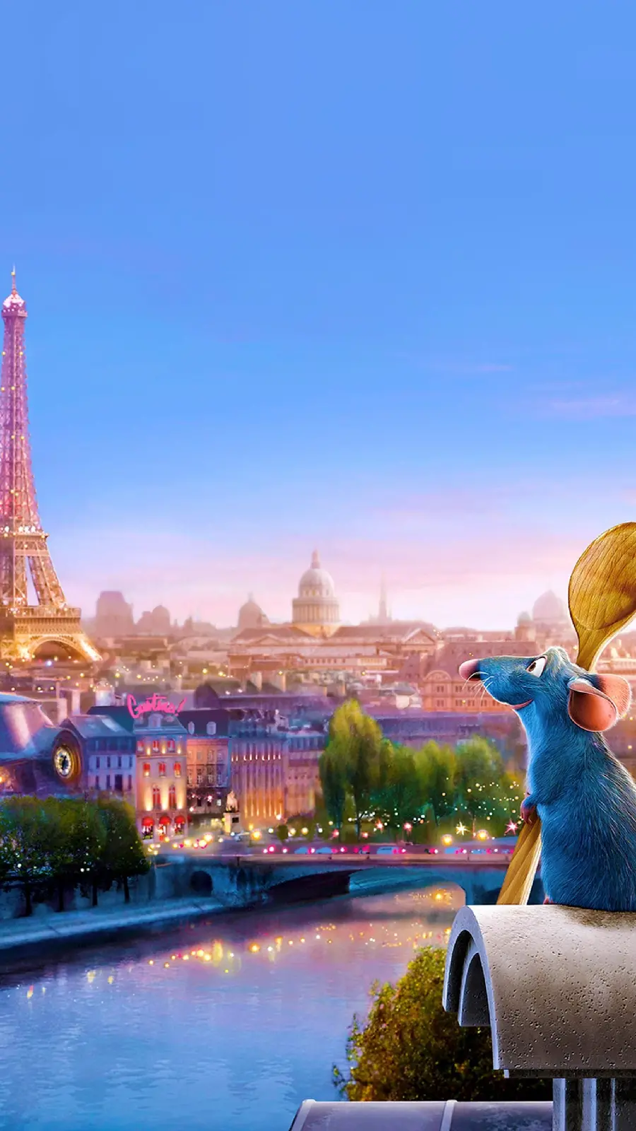 Beautiful Ratatouille wallpaper with attractive color combination