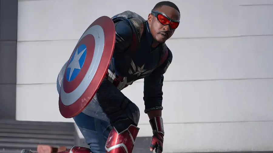 Captain America 4 Action Theme Wallpaper