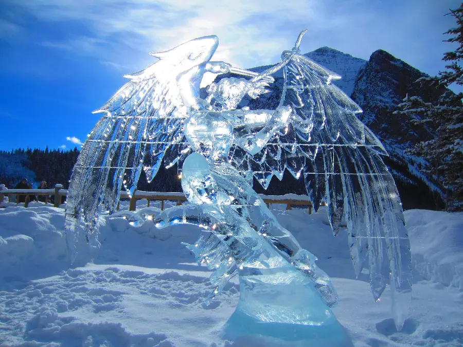 Free Download Images Ice sculptures with fine details