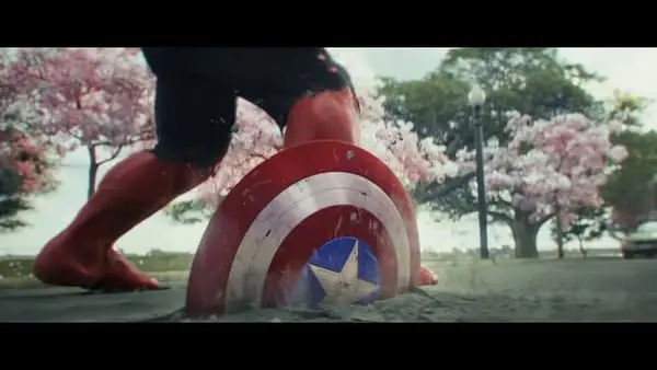 Captain America Fighting