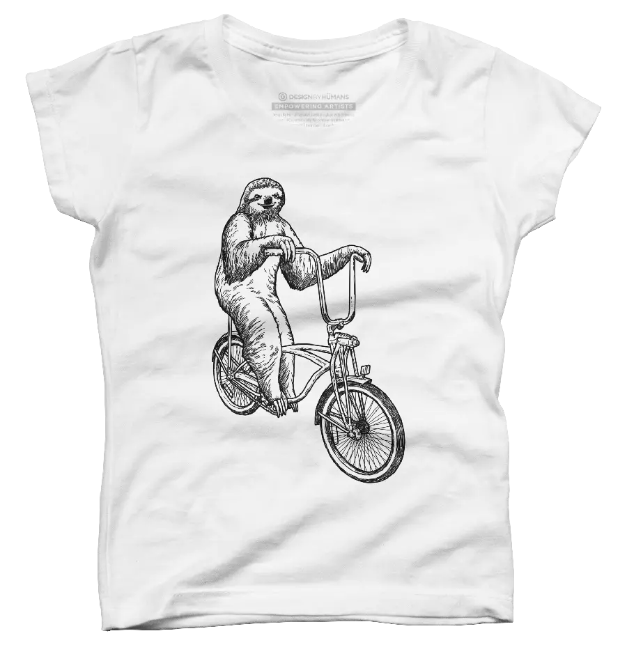Printed T-Shirt Photo of Sloth Animal PNG