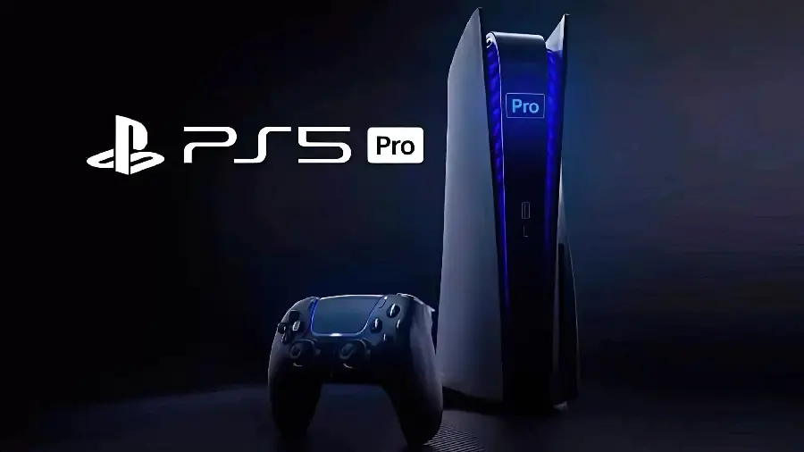 High quality image of black PlayStation 5 Pro